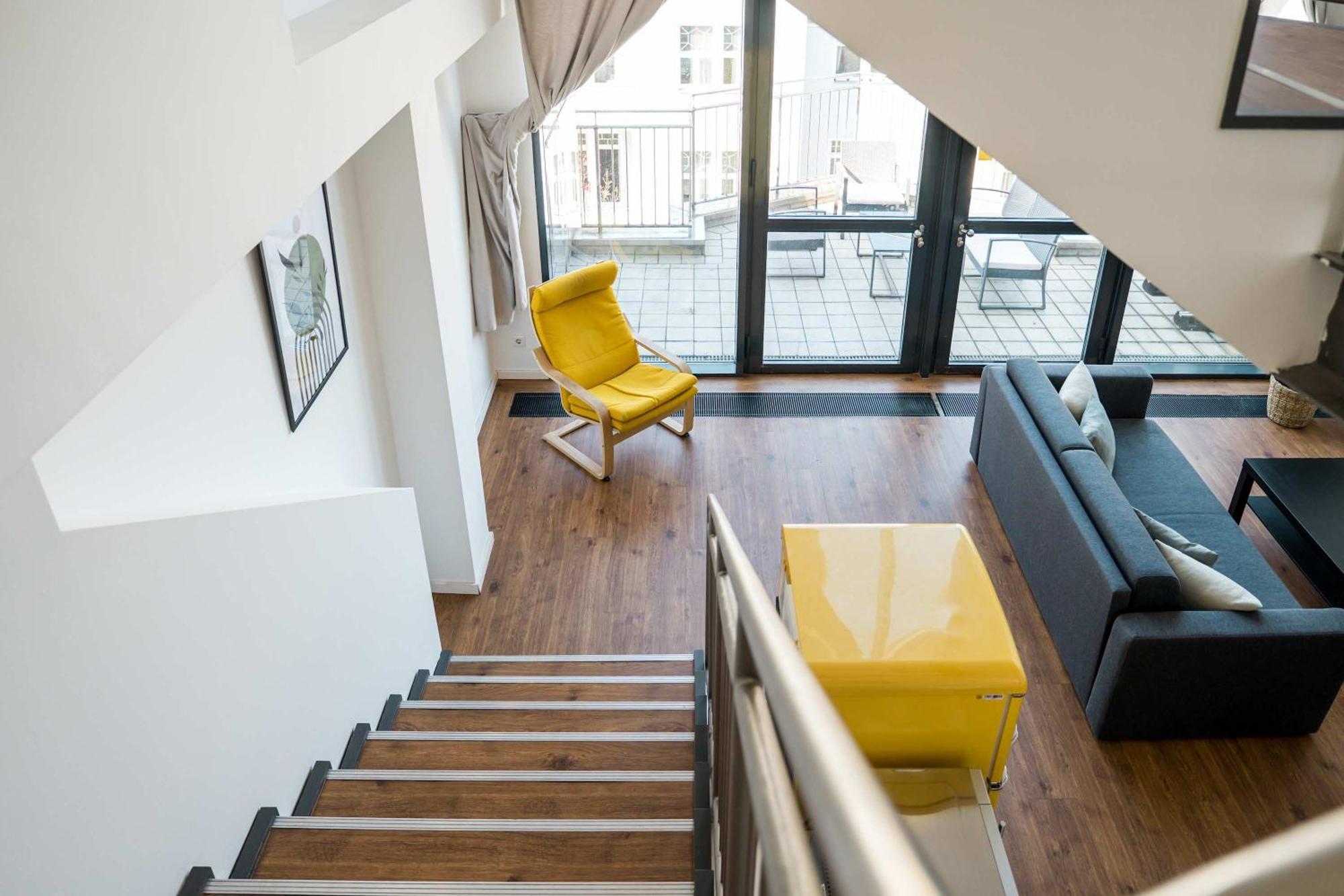 Apartamento Fantastic Loft With Balcony Berlín Exterior foto