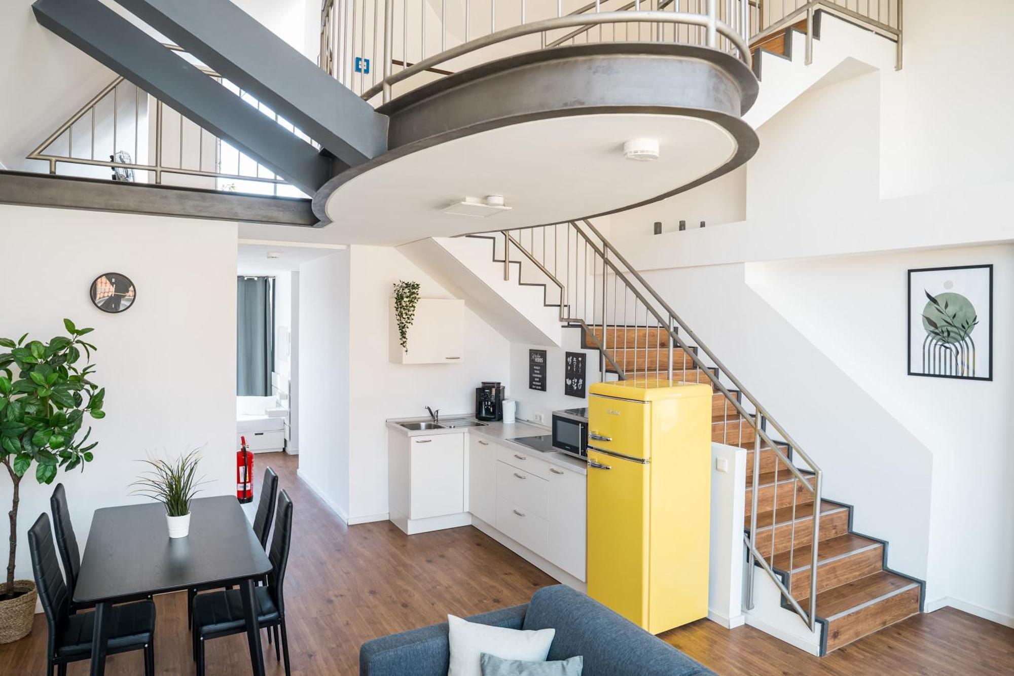 Apartamento Fantastic Loft With Balcony Berlín Exterior foto