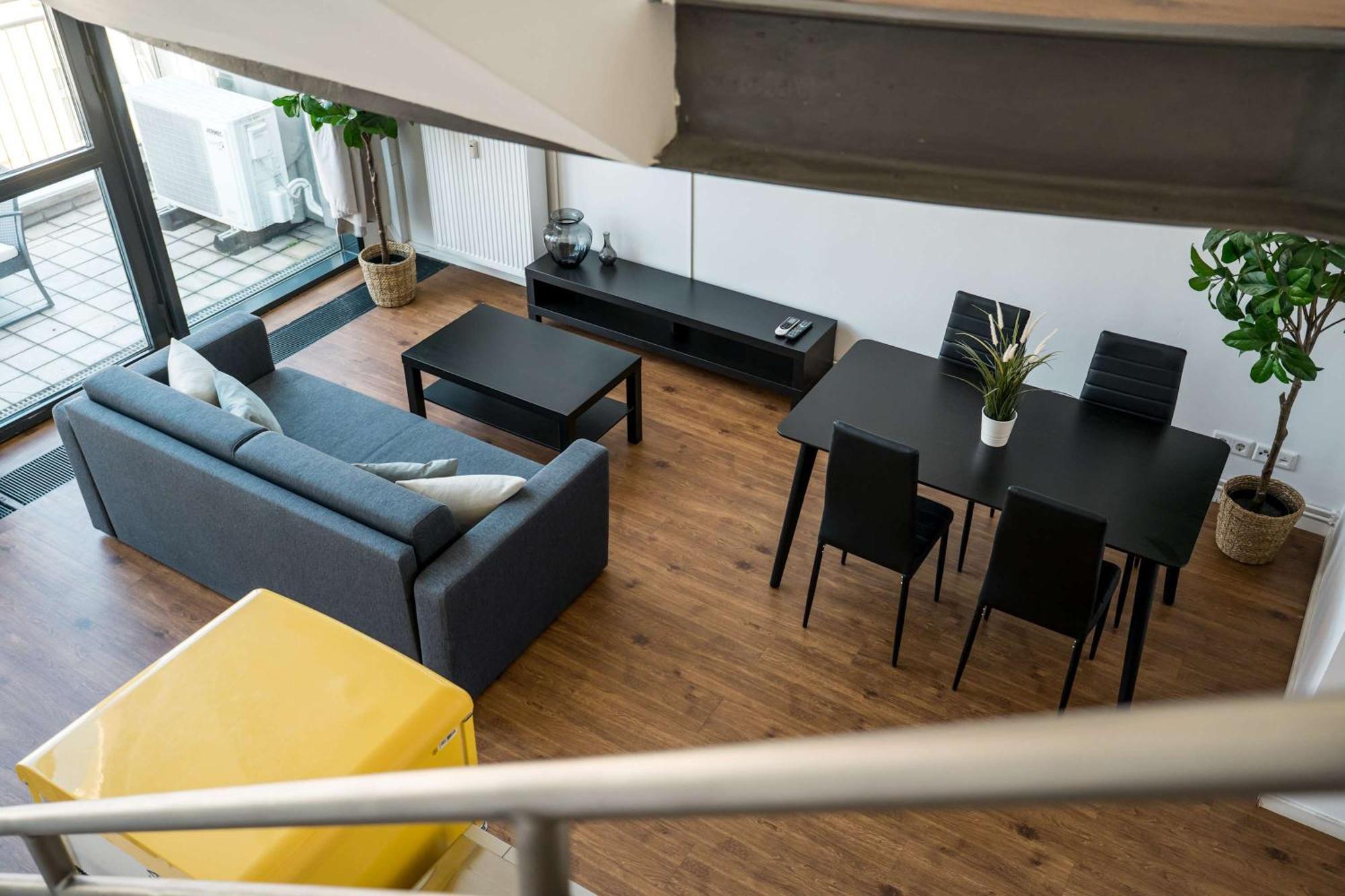 Apartamento Fantastic Loft With Balcony Berlín Exterior foto
