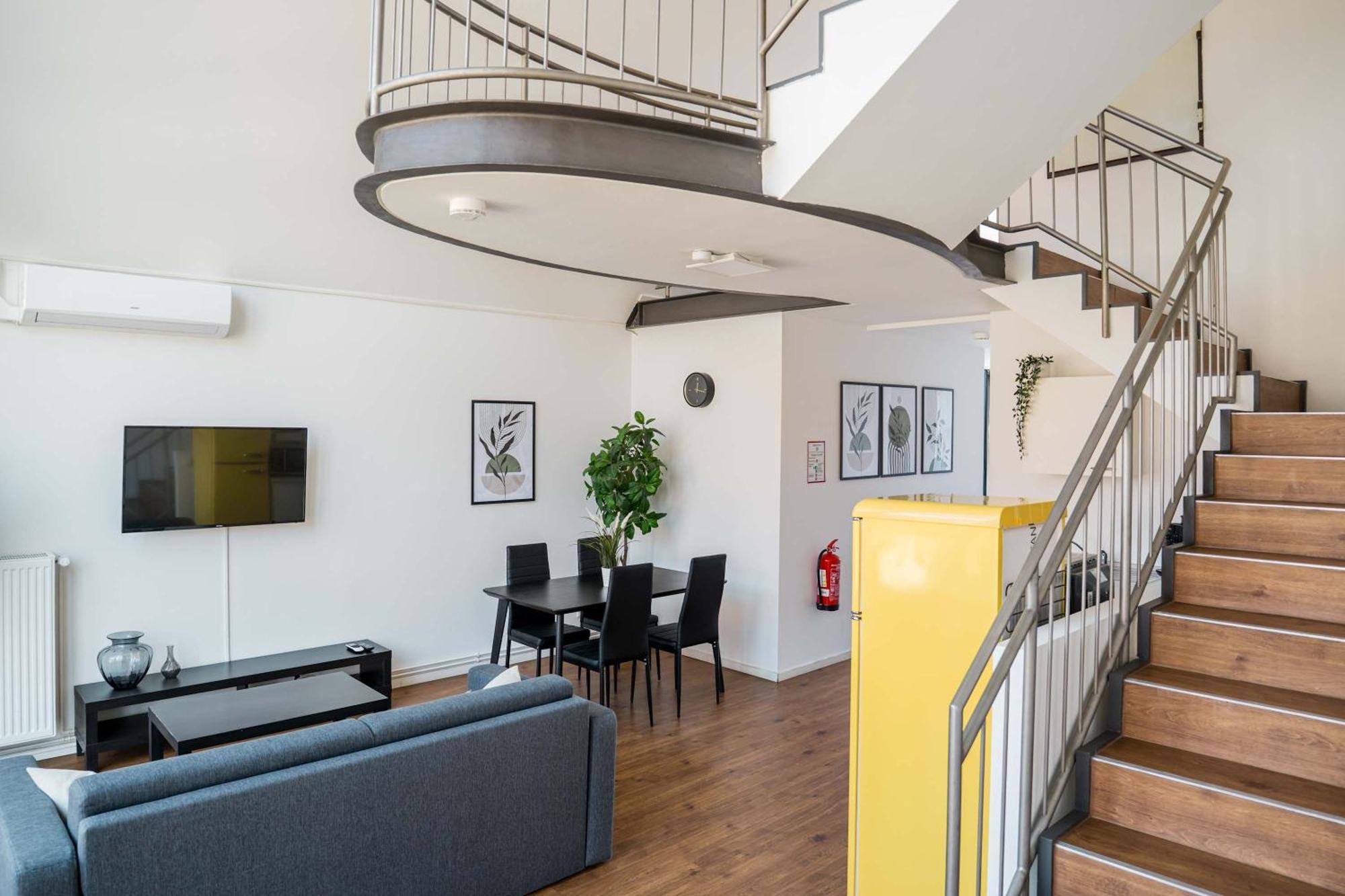 Apartamento Fantastic Loft With Balcony Berlín Exterior foto